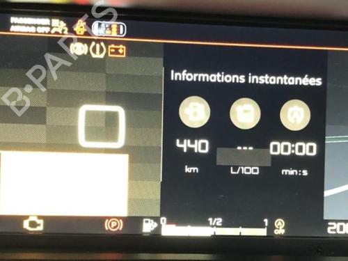 Instrument cluster CITROËN C4 SPACETOURER (3D_) 1.6 BlueHDi 120 | BP30850986C47