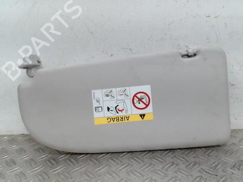 Right sun visor VW CADDY IV MPV (SAB, SAJ) 1.4 TSI 2K5857552C2F4