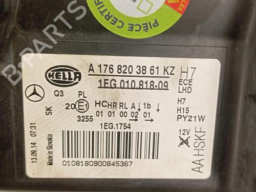 Left headlight MERCEDES-BENZ A-CLASS (W176) A 160 CDI / d (176.011) | BP39109418C28  - Image 5