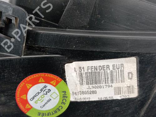 Right taillight CITROËN C3 II (SC_) 1.4 HDi 70 (SC8HZC, SC8HR0, SC8HP4) | BP29545292C35 