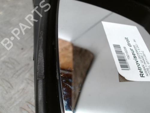 Right mirror NISSAN NOTE (E11, NE11) 1.5 dCi | BP28342148C27 