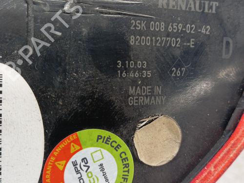 Used Right taillight Right taillight RENAULT SCÉNIC II (JM0/1_) [2003-2010] 33722986 33722986