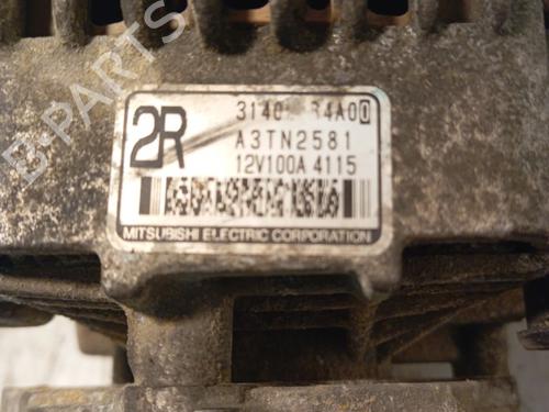 Used Alternator Alternator SUZUKI JIMNY Closed Off-Road Vehicle (SN) 1.5 DDiS 4WD (SN415D) (65 hp) 28346600 28346600