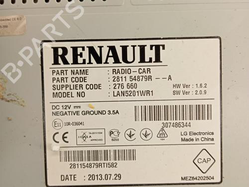 Display monitor RENAULT CAPTUR I (J5_, H5_) 1.5 dCi 90 (J5N4, J5M5, J5MW, J5M6, J5AL, J5AJ) | BP28347038C48 