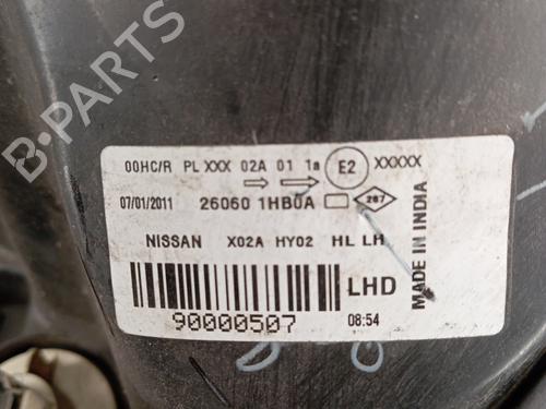 Left headlight NISSAN MICRA IV (K13K, K13KK) 1.2 | BP28347216C28 