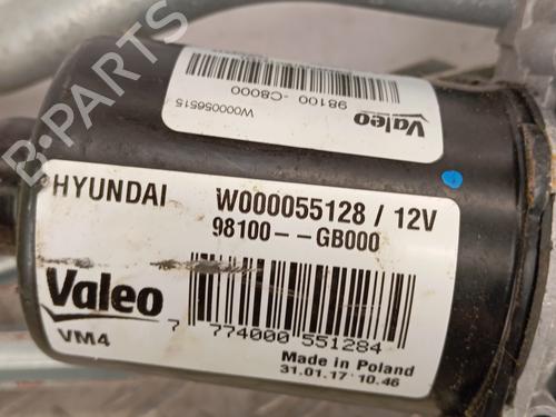 Used Front wiper motor Front wiper motor HYUNDAI i20 II (GB, IB) 1.1 CRDi (75 hp) 30572222 30572222