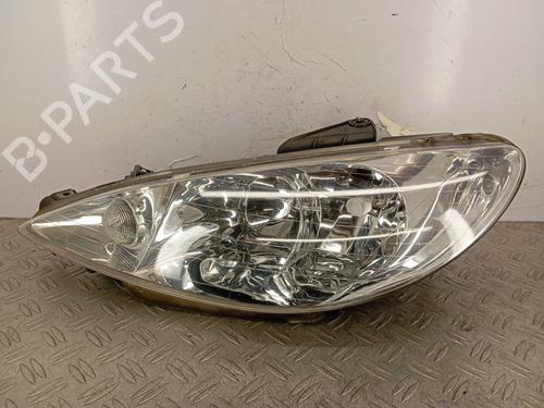 Used Left headlight PEUGEOT 206 Hatchback (2A/C) 1.4 i (75 hp) 31602726