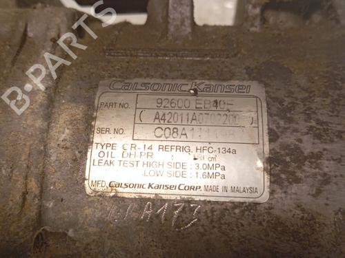AC compressor NISSAN NAVARA NP300 (D40) 2.5 dCi 4WD (D40TT, D40T, D40M, D40BB) | BP28341771M34 