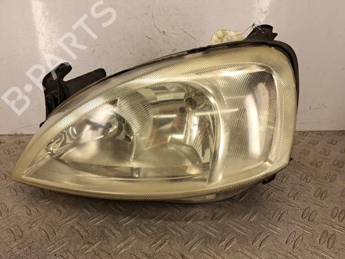 Used Left headlight Left headlight OPEL CORSA C (X01) 1.4 (F08, F68) (90 hp) 40500756 40500756