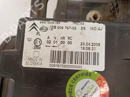 Right headlight CITROËN C3 Picasso (SH_) | BP37203476C29 - Image 3