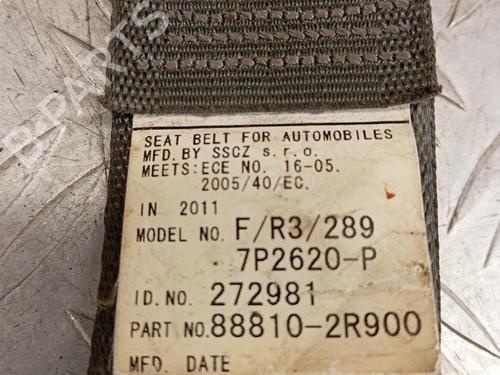 Front left seatbelt HYUNDAI i30 Estate (FD) 1.6 CRDi | BP37503790I26 - Image 5