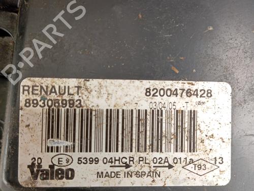 Left headlight RENAULT MEGANE II Estate (KM0/1_) 1.5 dCi (KM02, KM13) | BP28345411C28 