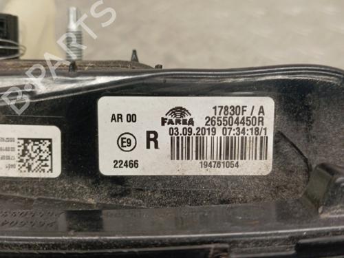 Right tailgate light RENAULT CLIO V (B7_) 1.0 TCe 100 (B7MT) | BP28343486C80 