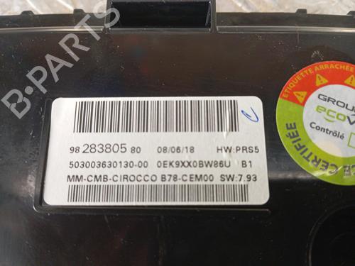 Instrument cluster CITROËN C4 SPACETOURER (3D_) 1.6 BlueHDi 120 | BP30850986C47