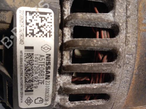 Alternator RENAULT TWINGO III (BCM_, BCA_) 0.9 TCe 95 | BP28339542M7 - Image 3