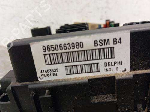 Fuse box PEUGEOT 206 Hatchback (2A/C) 1.4 HDi eco 70 | BP28338271E1 