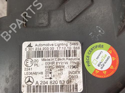 Left headlight MERCEDES-BENZ C-CLASS (W204) C 220 CDI (204.002) | BP29412427C28 