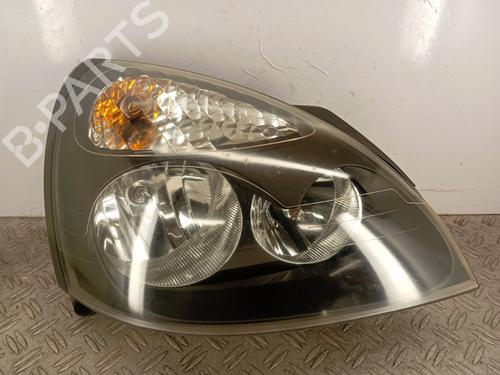 Højre forlygte RENAULT CLIO II (BB_, CB_) 1.2 (BB0A, BB0F, BB10, BB1K, BB28, BB2D, BB2H, CB0A,... (58 hp) 29448177