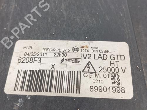 Left headlight PEUGEOT 807 (EB_) 2.0 HDi | BP32095082C28 - Image 2