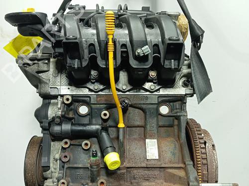 Used Engine Engine RENAULT CLIO III (BR0/1, CR0/1) 1.2 16V (BR02, BR0J, BR11, CR02, CR0J, CR11) (75 hp) 40110985 40110985