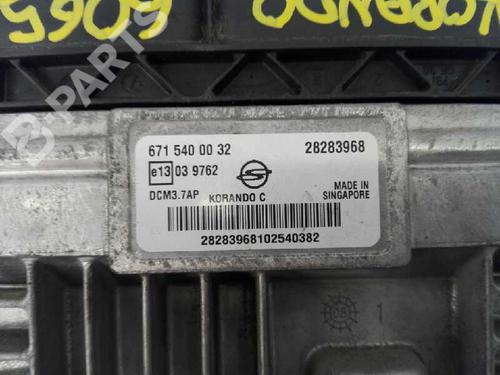 Engine control unit (ECU) SSANGYONG KORANDO (CK) 2.0 e-XDi | BP3435460M57 