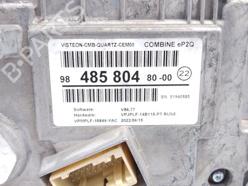 Instrument cluster PEUGEOT 208 II (UB_, UP_, UW_, UJ_) 1.2 PureTech 100 | BP26502043C47 