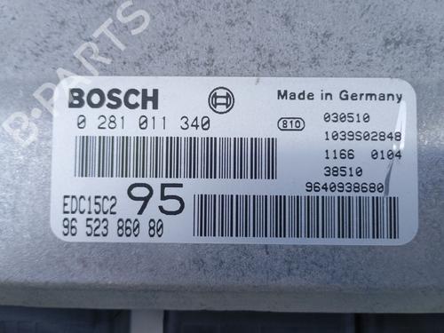 Engine control unit (ECU) CITROËN C5 I (DC_) 2.0 HDi (DCRHZB, DCRHZE) | BP24169327M57 