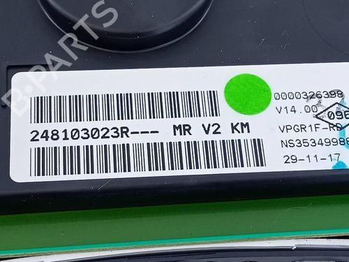 Instrument cluster DACIA LODGY (JS_)  | BP16747212C47 
