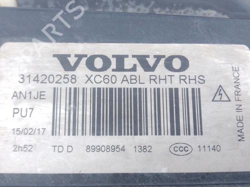 Right headlight VOLVO XC60 I SUV (156) D3 | BP30697858C29 