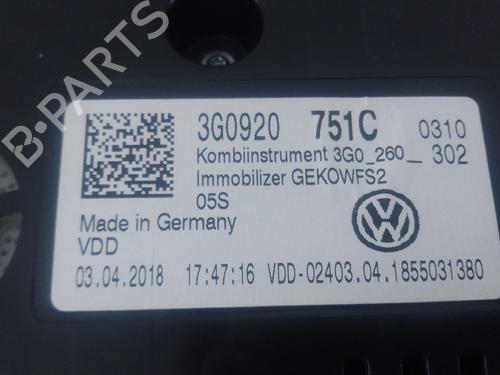 Instrument cluster VW PASSAT B8 Variant (3G5, CB5) 2.0 TDI | BP38460451C47 - Image 4