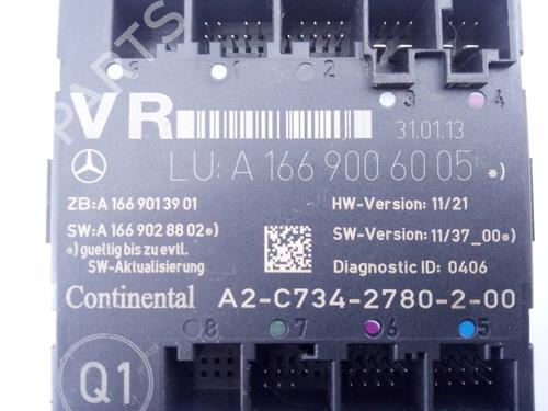 Electronic module MERCEDES-BENZ B-CLASS Sports Tourer (W246, W242) B 180 CDI (246.200) | BP11931460M83 
