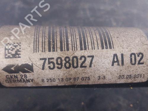 Left front driveshaft BMW X3 (F25) xDrive 20 d | BP34715276M38 - Image 5