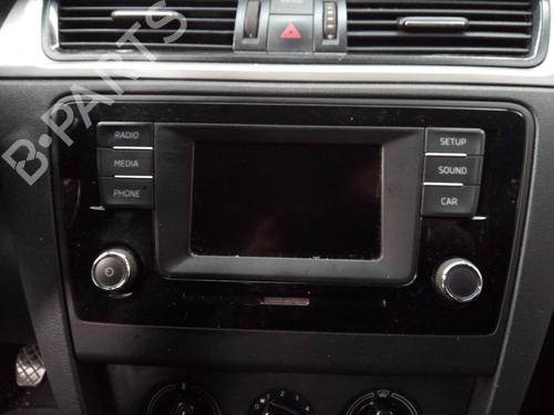 Used Radio SKODA RAPID (NH3, NK3, NK6) 1.6 TDI (115 hp) 16096952