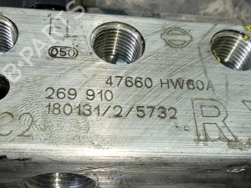ABS pump NISSAN QASHQAI II SUV (J11, J11_) 1.5 dCi | BP13460013M43 
