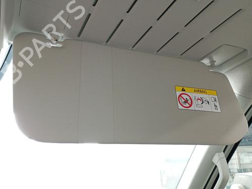 Højre solskærm VW CRAFTER Platform/Chassis (SZ_) 2.0 TDI RWD (SZB, SZC, SZD, SZH, SZI, SZO, SZP, SZQ) (163 hp) 29019172