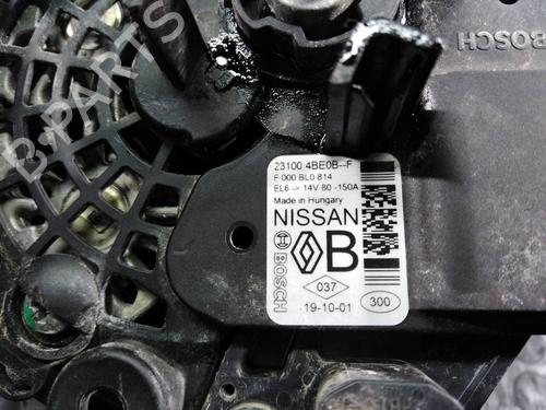 Alternator NISSAN QASHQAI II SUV (J11, J11_) 1.3 DIG-T | BP9270136M7 