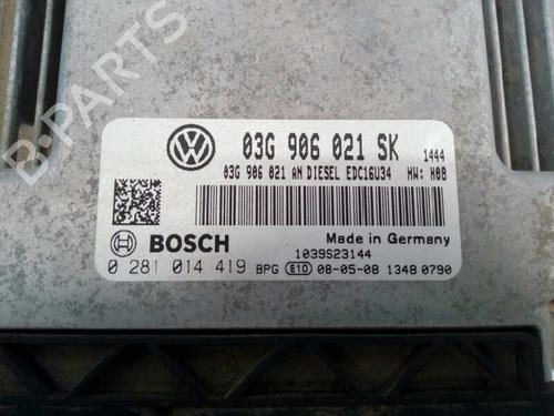 Engine control unit (ECU) SEAT TOLEDO III (5P2) 1.9 TDI | BP2292956M57 
