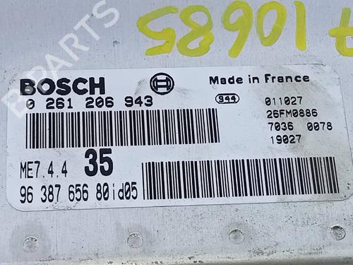 Engine control unit (ECU) PEUGEOT 307 (3A/C) 1.6 16V | BP11137096M57 