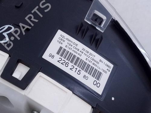 Instrument cluster PEUGEOT 208 I (CA_, CC_)  | BP22976598C47 