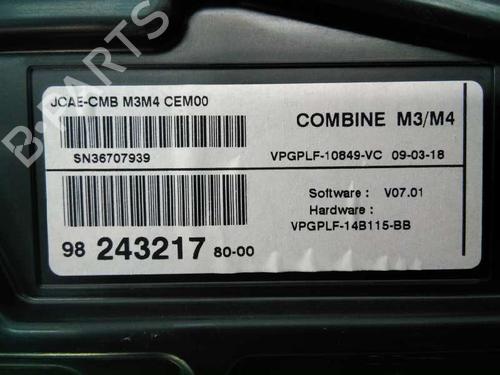 Instrument cluster CITROËN C-ELYSEE (DD_)  | BP5132333C47 