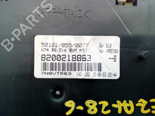 Instrument cluster RENAULT LAGUNA II (BG0/1_)  | BP1997334C47 