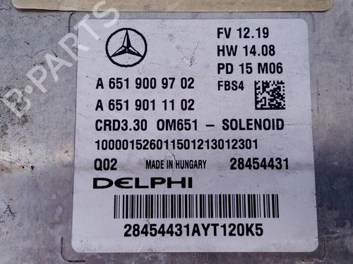 Engine control unit (ECU) MERCEDES-BENZ A-CLASS (W176)  | BP12943443M57 