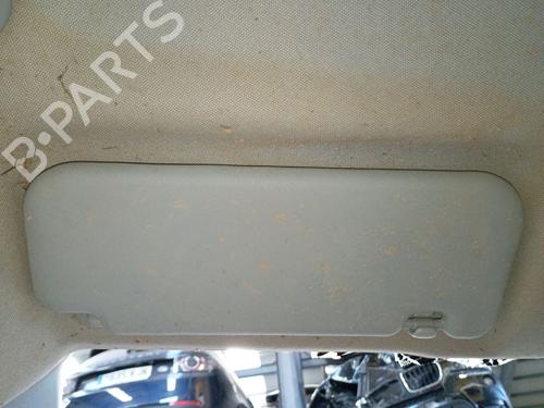 Used Left sun visor TOYOTA AURIS (_E18_) 1.4 D-4D (NDE180_, NDE180R) (90 hp) 31010529