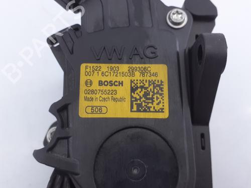 Pedal SKODA RAPID (NH3, NK3, NK6) 1.6 TDI | BP9268310I4 