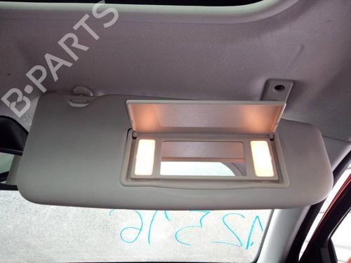 Used Right sun visor NISSAN QASHQAI / QASHQAI +2 I (J10, NJ10, JJ10E) [2006-2014]  19507068