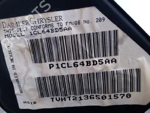 Front right seatbelt JEEP GRAND CHEROKEE III (WH, WK) 3.0 CRD 4x4 | BP8719813I25 