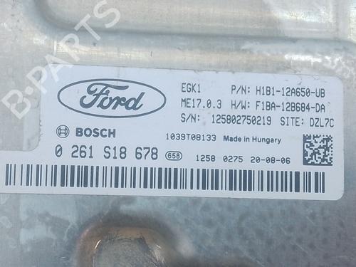 Engine control unit (ECU) FORD FIESTA VII (HJ, HF) 1.1 Ti-VCT | BP31049344M57
