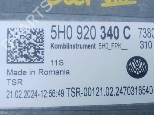 Instrument cluster VW GOLF VIII (CD1, DA1) 1.0 eTSI | BP36466406C47 - Image 5
