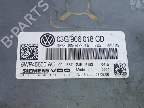 Engine control unit (ECU) VW PASSAT B6 (3C2) 2.0 TDI | BP10747803M57 