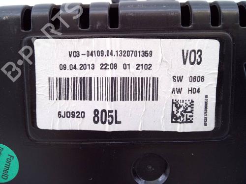 Instrument cluster SEAT IBIZA IV (6J5, 6P1)  | BP19410875C47 